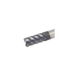 Iscar 5622143 Solid Mill Roughing End Mill, 0.472 in Dia Cutter, 1.023 in Length of Cut, (4) Flutes, 12 mm Dia Shank, 83 mm OAL, TiAlN