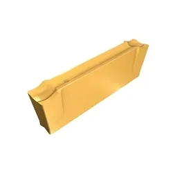 Iscar 6080235 DGN-LF/LFT Parting and Grooving Insert, Rhombic Shape, DGN Insert, 1.57 in Insert, Neutral Cutting, 0.122 in W Cutting, TiCN/Al2O3/TiN