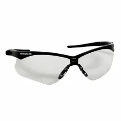 KleenGuardâ„¢ 28624 V60 Nemesis RXâ„¢ Bi-Focal Lens Reader Safety Glasses With Neck Cord, +2 Diopter, Clear Lens, Black, Nylon Frame, Polycarbonate Lens, Yes UV Protection, ANSI/ISEA Z87.1+2010, CSA Certified, TAA Compliant