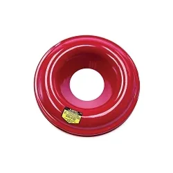 JustriteĀ® 26330 Drum Can Head, 7 in Dia Opening 19-7/8 in OD, For Use With Cease-FireĀ® 30 gal Waste Receptacle Safety Drum Can, Steel, Red