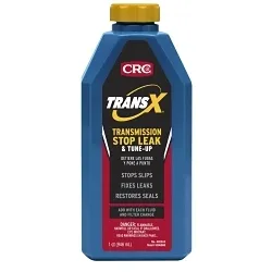 K&W® Trans-X® 402033X6 Automatic Transmission Slip-Stop and Leak Fix, 1 qt Bottle, Liquid, Red, Mild Petroleum