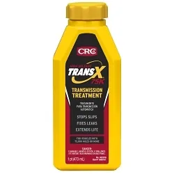 K&W® Trans-X® 402916X6 High Mileage Premium Automatic Transmission Treatment, 16 oz Bottle, Liquid, Red, Faint Petroleum