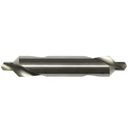 KEO 103-010020 Center Drill, #000 Drill - Wire, 0.02 in Drill - Decimal Inch, 60 deg Included Angle, 118 deg Point Angle, HSS, Uncoated