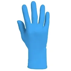 KleenGuardâ„¢ 54422 G10 2Proâ„¢ Disposable Glove, M, Nitrile, Blue, 9.5 in L, Non-Powdered, Textured, 6 mil THK, Application Type: Food Contact, Ambidextrous Hand