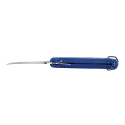 Klein® 1550-24 1-Blade Large Pocket Knife, Stainless Steel Hawkbill/Sheepfoot Slitting Blade, 2-3/4 in L Blade, Liner Lock Opening