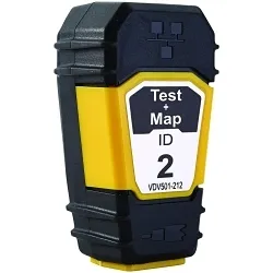 Klein® Test-n-Map™ VDV501-212 Replacement Remote, For Use With Scout® Pro 2, Scout® Pro 3 and Commander® Series Testers, No. 2, Overmold Grip, RJ11/RJ12/RJ45 Coaxial F-Connector, Polycarb/Rubber/Steel