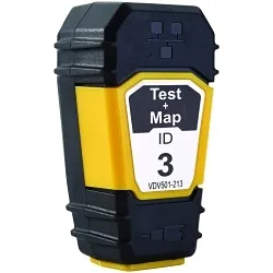 Klein® Test-n-Map™ VDV501-213 Replacement Remote, For Use With Scout® Pro 2, Scout® Pro 3 and Commander® Series Testers, No. 3, Overmold Grip, RJ11/RJ12/RJ45 Coaxial F-Connector, Polycarb/Rubber/Steel
