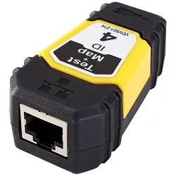 Klein® Test-n-Map™ VDV501-214 Replacement Remote, For Use With Scout® Pro 2, Scout® Pro 3 and Commander® Series Testers, No. 4, Overmold Grip, RJ11/RJ12/RJ45 Coaxial F-Connector, Polycarb/Rubber/Steel