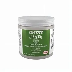 Loctite® Clover® 233203 Extremely Fine Grade 5A Sharpening Compound, 1 lb Jar, Gray, Liquid/Paste Form, Composition: Silicon Carbide, Triethanolamine Diethanolamine