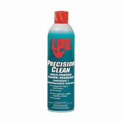 LPS® 02720 Precision Clean Multi-Purpose Degreaser, 20 oz Aerosol Can, Citrus Odor/Scent, Turquoise/Greenish Blue, Liquified Gas Form