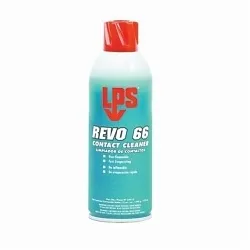 LPS® 04416 Revo 66® Contact Cleaner, 16 oz Aerosol Can, Mild Odor/Scent, Clear, Liquid Form