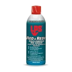 LPS® 05816 Multi-Purpose Grease, 16 oz Aerosol Can, Gas, Red, 22 to 450 deg F