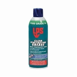 LPSĀ® 06716 Clear Penetrating Grease, 16 oz Aerosol Can, Aerosol Can/Compressed Gas, Beige, 0.73 to 0.75