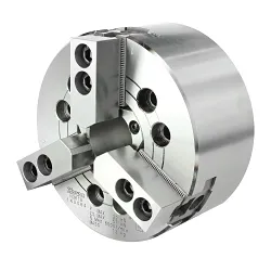 Lyndex-Nikken Howa HW-06-KS-A5 KS Series H3KT Kitagawa® Standard Wedge Style Through Hole Lathe Power Chuck, SZ 6 Chuck, Direct Mount, 57 kN Clamping