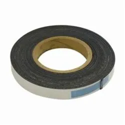 MAG-MATE® MRA060X0100X050 Flexible Magnetic Strip With Adhesive Back, 1 in W x 50 ft L, 6 ft-lb, 1/16 in THK, Ferromagnetic Powder/Polymer