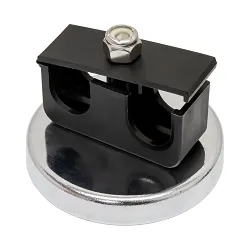 MAG-MATE® TLC0250M Style 7 Two Line Clamp, 0.25 in Dia x 1.43 in L x 1.2 in H, 25 lb Capacity, Steel