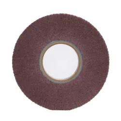 Merit® 05539512667 Non-Woven Flap Wheel, 6 in Dia, 1 in W Face, 120 Grit, Fine Grade, Aluminum Oxide Abrasive