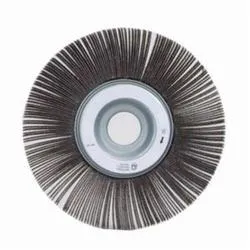 Merit® 08834120168 EC-061 Economy Unmounted Coated Flap Wheel, 6 in Dia, 1 in W Face, P50 Grit, Coarse Grade, Aluminum Oxide Abrasive