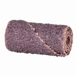 Norton® 08834180584 Merit R228 Cartridge Roll, 1-1/2 in OAL, 1/8 in Dia Pilot Hole, 80 Grit, Aluminum Oxide Abrasive