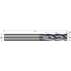 MICRO 100® 50-1100 Indexable Cutter, CCMT 21.51 Insert, Solid Carbide, Square Shape