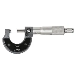 Empire® UE BLUE® 2780 Micrometer, 0 to 1 in Measuring, Graduations 0.001 in, Satin