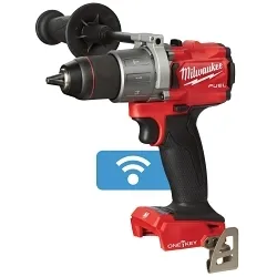 Milwaukee® 2806-20 M18™ FUEL™ Cordless Hammer Drill With ONE-KEY™, 1/2 in Keyless Chuck, 18 V, 2000 rpm No-Load, Li-Ion Battery