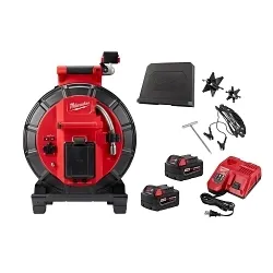 Milwaukee® 2973-22 M18™ Compact Pipeline Inspection System, 2 to 6 in Pipe, Battery, 5 Ah Battery
