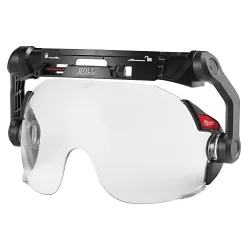 Milwaukee® 48-73-1411 Eye Visor, Polycarbonate, 5 in H x 10 in W, For Use With Place of Safety Glasses