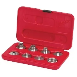 Milwaukee® 49-54-0700 Universal Template Guide Kit, For Use With 5615, 5616, 5619 and 5625 Routers