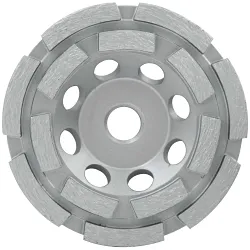 Milwaukee® 49-93-7770 Double Row Cup Wheel, 7 in Dia, Diamond Abrasive