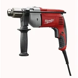 Milwaukee® 5376-20 Compact Corded Hammer Drill, 1/2 in Keyed Chuck, 120 V AC, 11-1/2 in OAL