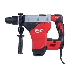 MilwaukeeĀ® 5546-21 Corded Rotary Hammer, 1-3/4 in Keyless/SDS-MaxĀ® Chuck, 2900 bpm, 380 rpm No-Load, 1-3/4 in Max Solid Bit Capacity
