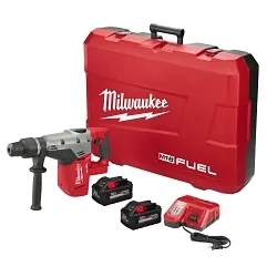 Milwaukee® 2717-22HD Cordless Rotary Hammer Kit, 1-9/16 in SDS Max® Chuck, 18 V DC, 0 to 3000 rpm No-Load, Li-Ion Battery