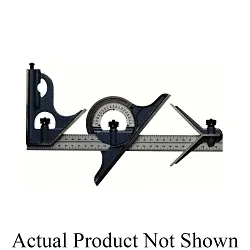 Mitutoyo 180-405 Metric Combination Square Blade, 150 mm L Stainless Steel Blade, 1 Pieces, 0.5 mm, 1 mm Graduation
