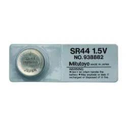Mitutoyo 938882 Battery, 1.5 V V Nominal, SR44