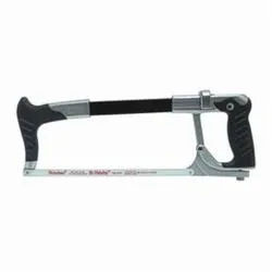 CrescentĀ® 80965 High Tension Hacksaw Frame, 12 in L Blade Alloy Steel Blade, 45/90 deg