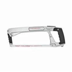 CrescentĀ® 80975 Pro Series 4-in-1 Hacksaw Frame, 12 in L Blade, 45/90 deg, 5 in D Throat