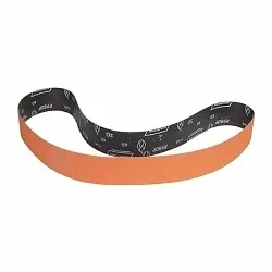 Norton® Blaze® 69957398025 R980P File Portable Coated Abrasive Belt, 1/2 in W x 24 in L, 60 Grit, Coarse Grade, Ceramic Alumina Abrasive, Polyester Backing