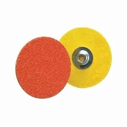 Norton® Blaze® 66261162321 R980P Heavy Duty Coated Abrasive Quick-Change Disc, 2 in Dia, 60 Grit, Coarse Grade, Ceramic Alumina Abrasive, Type TS (Type II) Attachment