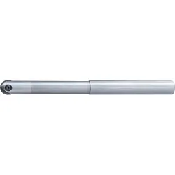 PHOENIX® 52100000 2-Teeth Type 1 Indexable Ball Nose End Mill, ANSI Code: PFB-R0250SA0250-S325, 1/4 in Dia Cutting, Right Hand Cutting, Steel
