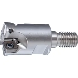 PHOENIX® 52603000 High Feed Screw Fit Head Indexable Cutter With Through Coolant, ANSI Code: PHC09R100ASF12-2, SDMT Insert, 1 in Dia Cutting, Right Hand Cutting