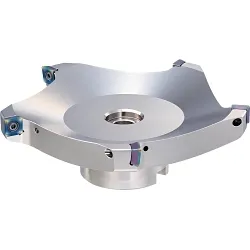 PHOENIX® 52902000 52902 Type 1 Indexable Face Mill Cutter, ANSI Code: PFDC09R300A075-4, 3 in Dia Cutting, 0.197 in Max Depth of Cut