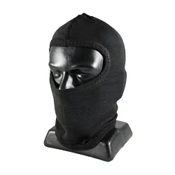 PIP® 202-101 Single Layer Flame Resistant Balaclava, Universal, Black, 15-3/4 in L, Nomex®, Full Face Closure