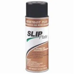 Precision Brand® SLIP Plate® 45550 Penetrating Oil, 12.5 oz Aerosol Can, Aerosol Can