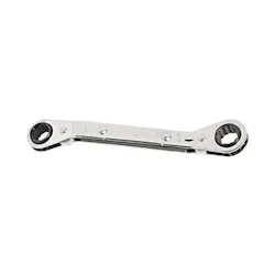 Proto® J1179T Reversible Box End Wrench, 7/32 x 9/32 in Wrench, 12 Points, 25 deg Offset, 4-1/8 in OAL, Steel, Full Polished