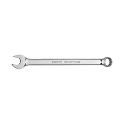 Proto® J1208SPL Combination Wrench, Imperial, 1/4 in, 12 Points, 15 deg Offset, 4-29/32 in OAL, Alloy Steel, Full Polished, ASME B107.100