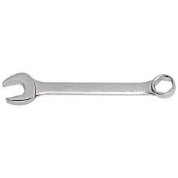 Proto® J1210EFS Open End Stubby Length Combination Wrench, 5/16 in Wrench, 6 Points, 15 deg Offset, 3-7/16 in OAL, Alloy Steel, Satin