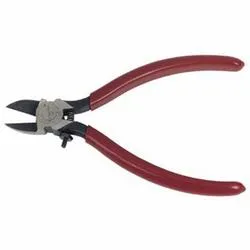 Proto® J212G Diagonal Cutter Plier, 3/4 in L x 3/4 in W x 7/16 in THK Forged Alloy Steel Oval Jaw, 6-3/4 in OAL