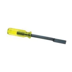 ProtoĀ® J2341 Non-Conductive Carbon Scraper, Hardened Steel 1-Edge/Stiff Blade, 6-1/4 in L Blade, 3/4 in W Blade, Acetate Handle