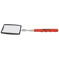 Proto® J2373XL Retractable Inspection Mirror With Pocket Clip, 2-9/16 x 3-3/4 in Mirror, Rectangle Shape, 6-3/4 to 29-3/4 in L, Telescoping Handle